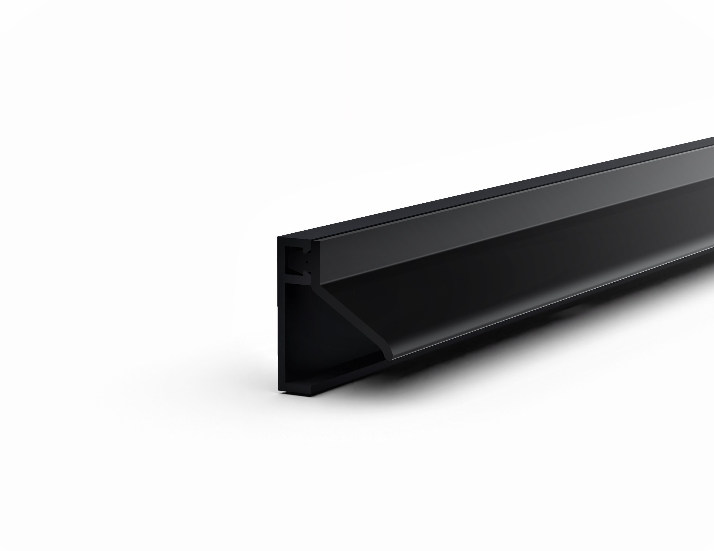 Inbouwprofiel  AIB 3N XL ZK zwart