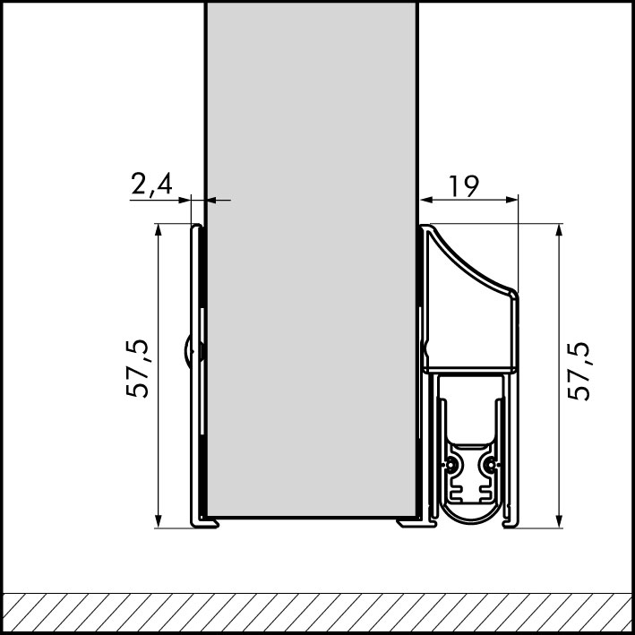 Beschermplaat Ellenmatic Elegance