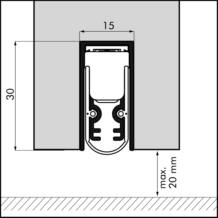 Valdorpel EllenMatic Soundproof